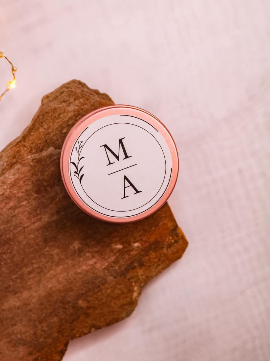 Marturii Nunta lumanare Cutiuta metalica 50g - imagine 33